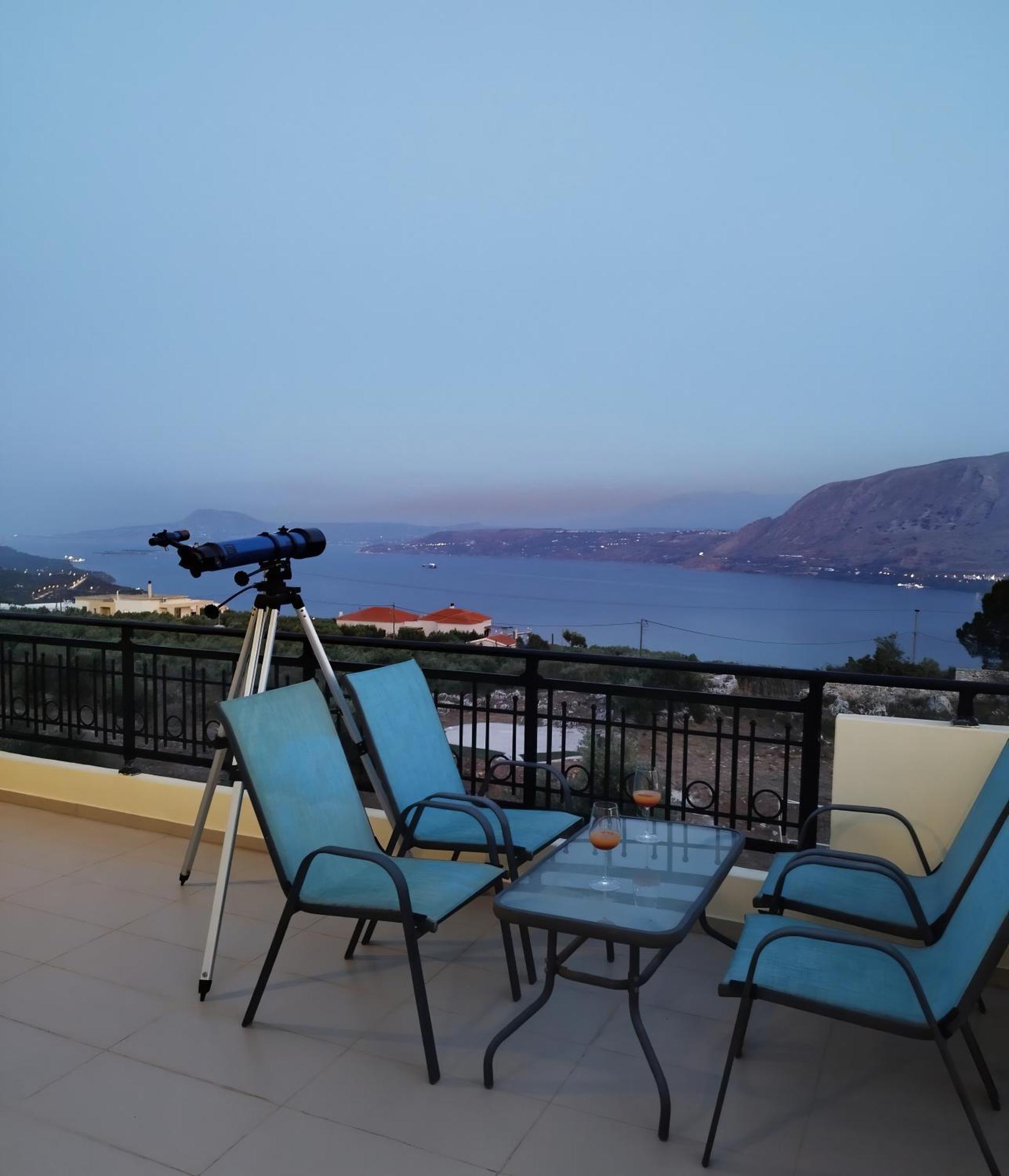 Souda Bay View With Private Pool Near Chania City מראה חיצוני תמונה