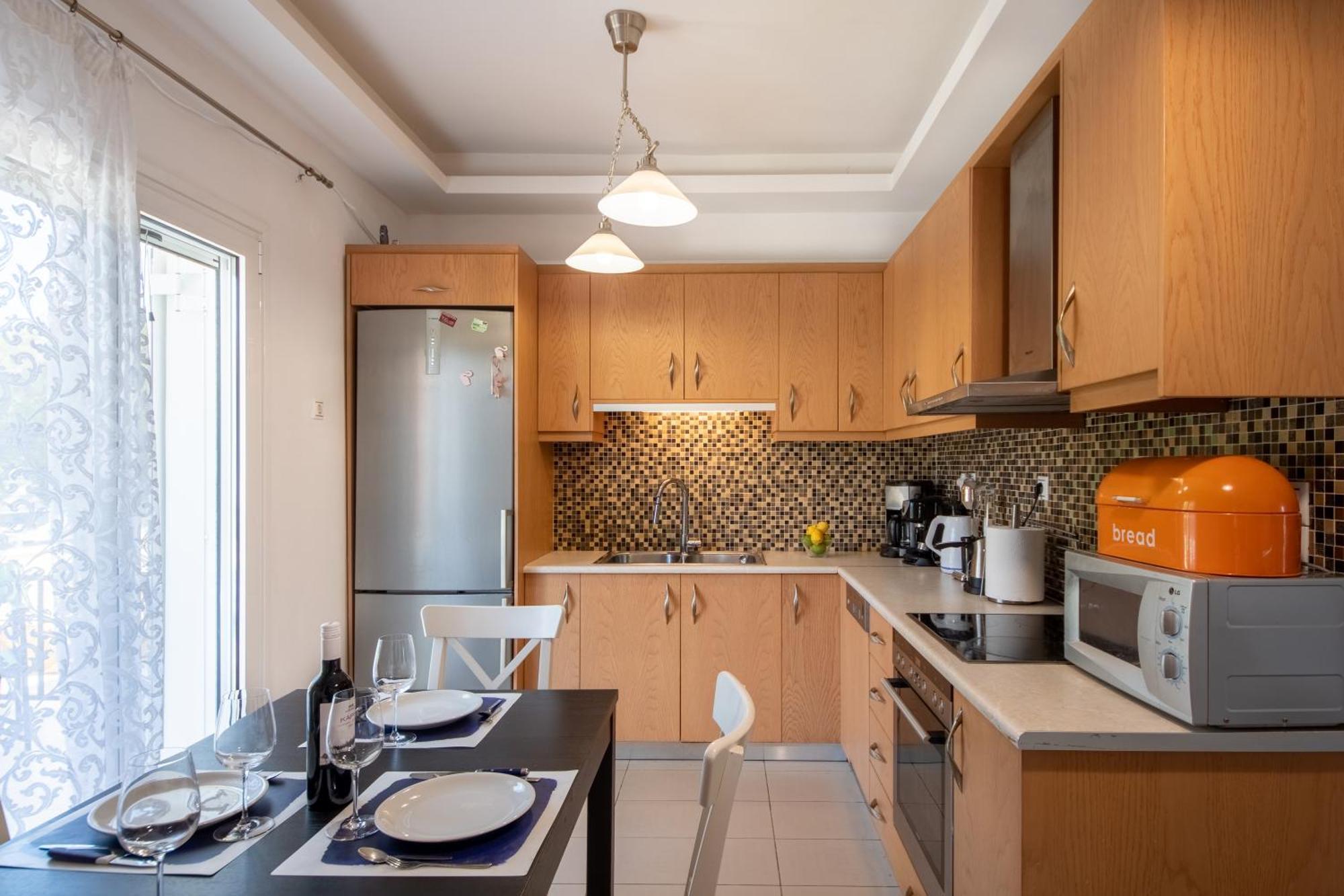 Souda Bay View With Private Pool Near Chania City מראה חיצוני תמונה